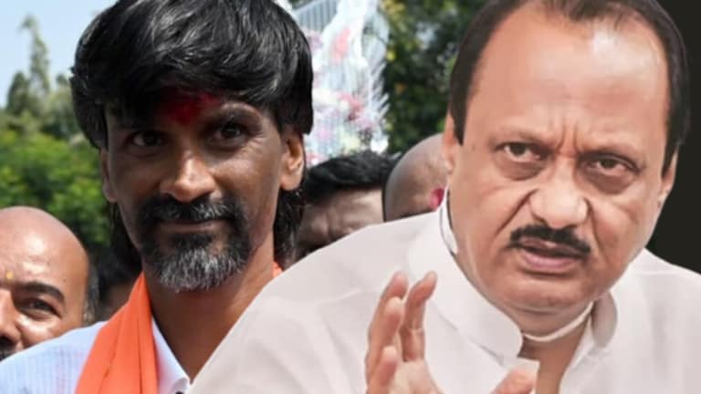 Manoj Jarange : अजित पवारांनी नेत्यांना दिली तंबी, जरांगे म्हणाले, “तशीच तंबी…” Manoj jarange patil appeal to ajit pawar.