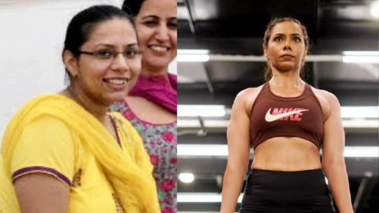 Weight loss: चपाती-भाजी खाऊन 35 किलो घटवलं वजन, ‘ही’ महिला कशी झाली सडपातळ? loss diet workout nutrition supreet kaur weight loss fat fat to fit transformation journey