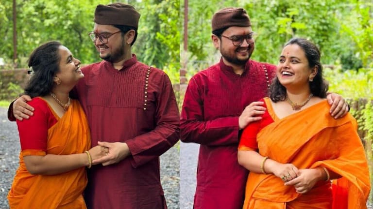 Prathemesh-Mugdha Engagement : प्रथमेश लघाटे आणि मुग्धा वैशंपायनने गुपचूप उरकला साखरपुडा ? prathmesh laghate and mugdha vaishampayan engagement share post on social media saregamapa littele champ