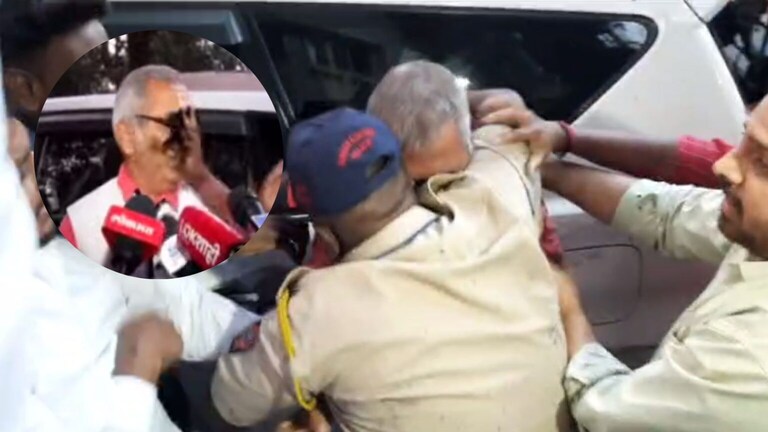 Sharad Pawar : राष्ट्रवादीच्या कार्यकर्त्यांनी नामदेव जाधव यांना फासलं काळं, पुण्यात काय घडलं? Namdev Jadhav was black-faced NCP workers for criticizing Sharad Pawar