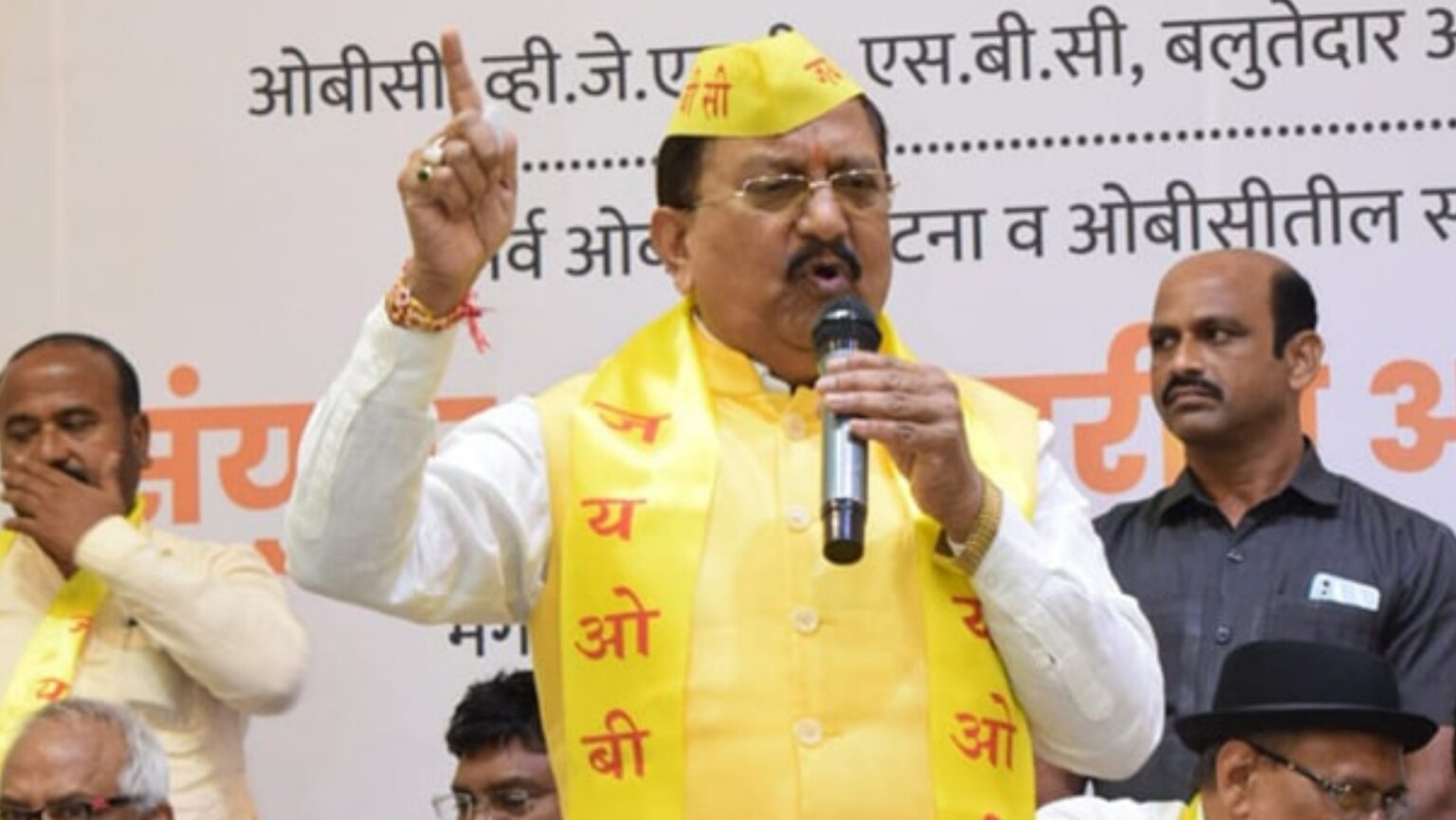 have you suffered like a backward classes asked obc leader prakash shendge and opposition to kunbi certificate for maratha community