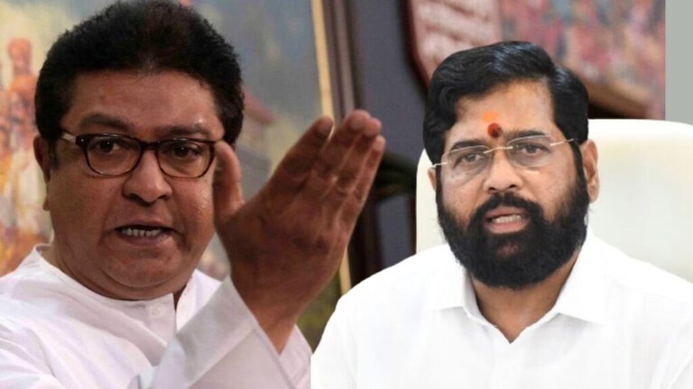 MNS : राज ठाकरे CM शिंदेंवर भडकले; म्हणाले, “नुसतं बोलायचं बाळासाहेबांचे विचार,पण…” raj thackeray criticize cm eknath shinde marathi singboard supreme court mns pune tour