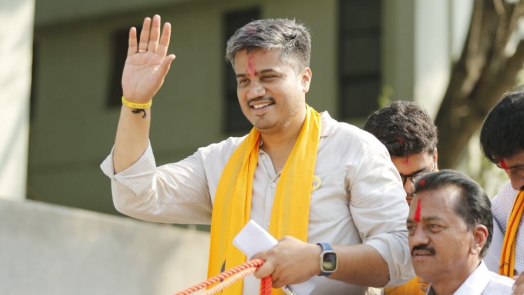 rohit pawar absence from attending the diwali program at baramati But he would have given a word to ncp mla sandeep kshirsagar
