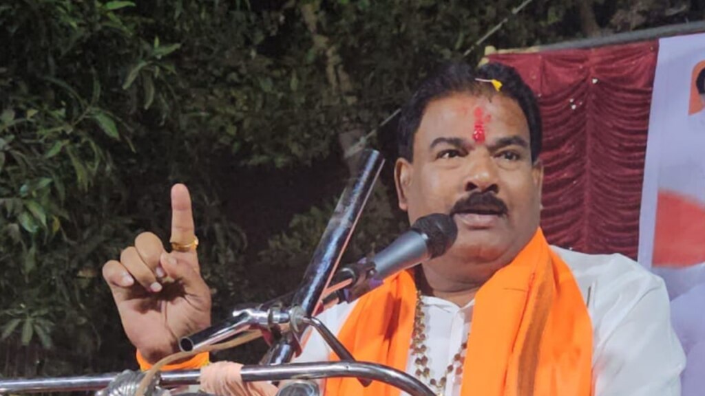 mla sanjay gaikwad is very aggressive against those who molest a minor girl and beat the youth in buldhana