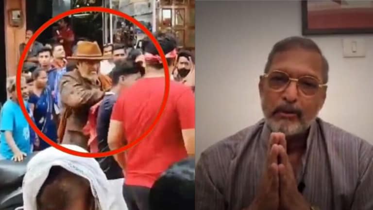 Nana Patekar : ‘चूक झाली माफ करा पण…’, टपली मारलेल्या Video वर पाटेकर अखेर बोलले! mumbaitak