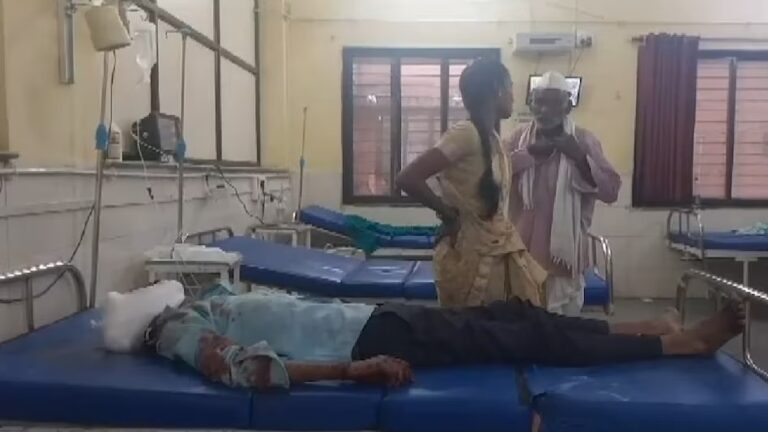 Maharashtra Latur Crime News Man thrown from train over dispute