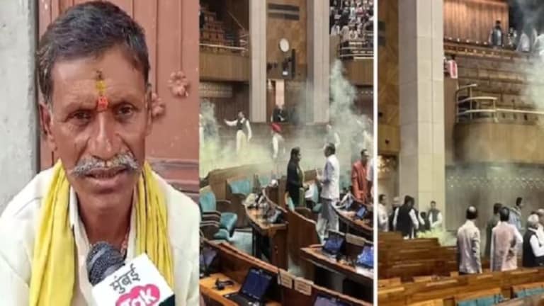 ‘चहा प्यायला रूपया नाही’, संसदेतील हल्ल्यानंतर अमोल शिंदेच्या कुटुंबियांची कशी आहे अवस्था? parliament security breach accused amol shinde family bad condition in village request to government