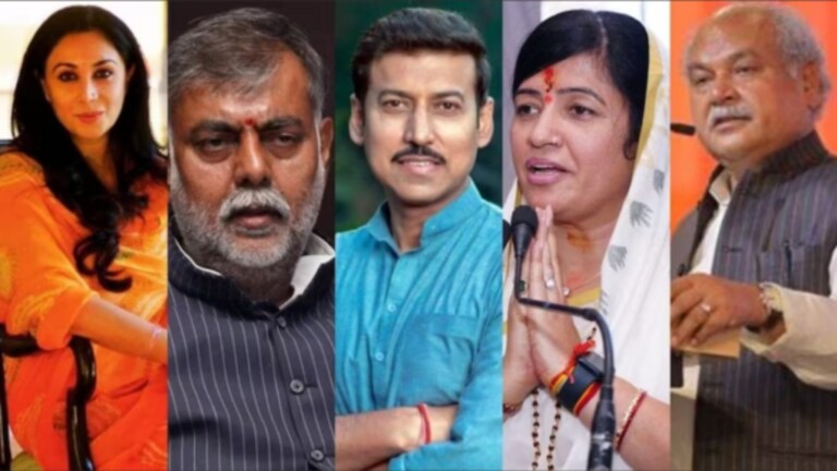 BJP MPs : केंद्रीय मंत्र्यांसह भाजपच्या 10 खासदारांचे राजीनामे, पहा यादी bjp 12 leader resigned as member of parliament.