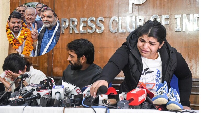 Ad Hock Committee : अब दंगल होगा! WFI च्या बरखास्तीनंतर नेमली ॲड हॉक कमिटी ad hoc committee appointed by the Sports Ministry after the dismissal of the newly elected Board of Wrestling Federation of India