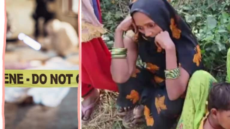 Crime : आईचं शिर धडापासून केलं वेगळं, मुंडकं घेऊन मुलगा फिरला गावभर, कारण… son slit mother's throat horrifying incident in uttar pradesh.