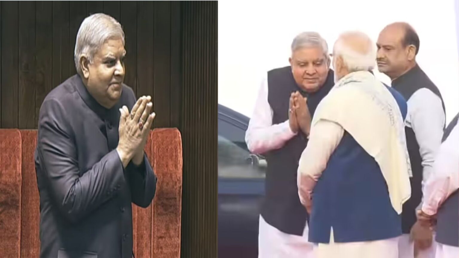 Bowing is my culture Rajya Sabha Speaker Dhankhad regrets being trolled in the House
