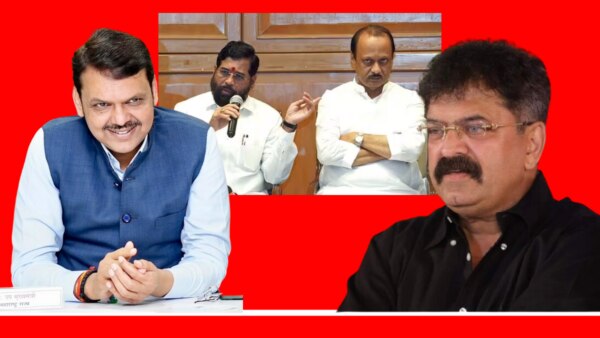 bjp will fight elections alone in maharashtra says jitendra awhad in his tweet