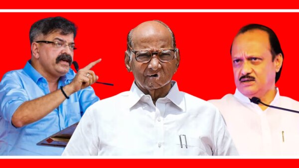 Jitendra Awhad Reaction on Ajit pawar statement about sharad pawar.