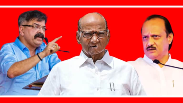 Sharad Pawar : “काकांच्या सावलीत वाढलेले अजित पवार…”, आव्हाडांनी इतिहासच काढला Jitendra Awhad Reaction on Ajit pawar statement about sharad pawar.