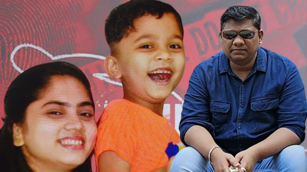kalyan crime news businessman killed his wife and son crime news