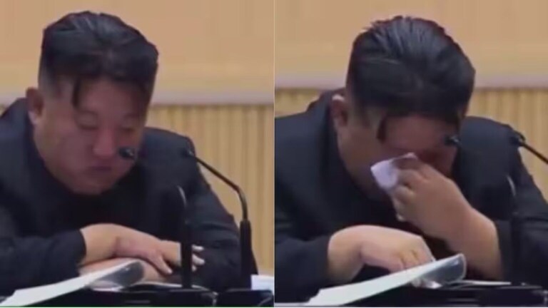 किम जोंग महिलांसमोरच ढसा ढसा रडला, भरसभेत नेमकं घडलं काय? dictator of North Korea Kim Jong Un began to cry at the womens meeting