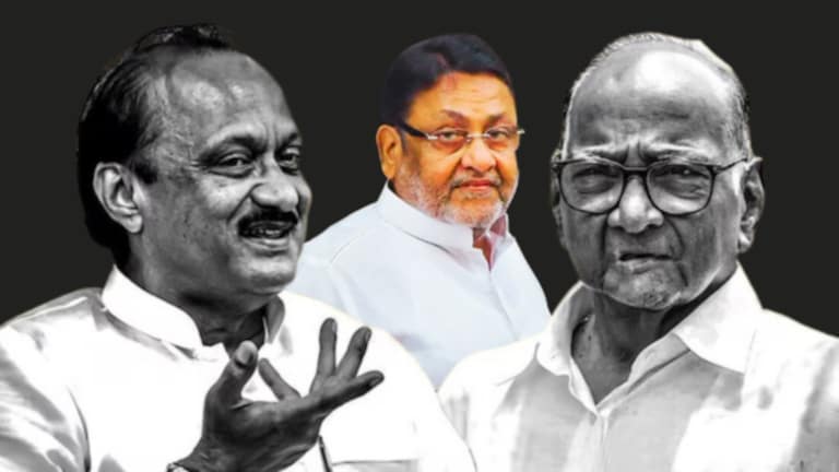Nawab Malik : अजित पवारांचा कॉल, शरद पवारांना धक्का; मलिक महायुती बरोबर? NCP leader Nawab Malik may join Ajit Pawar group