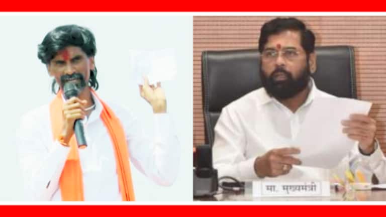 Manoj Jarange : ‘तुम्ही विचार करायचा होता ना?’, जरांगे पाटलांनी पकडलं कात्रीत News about maratha reservation : Manoj Jarange Patil firm on his stand.