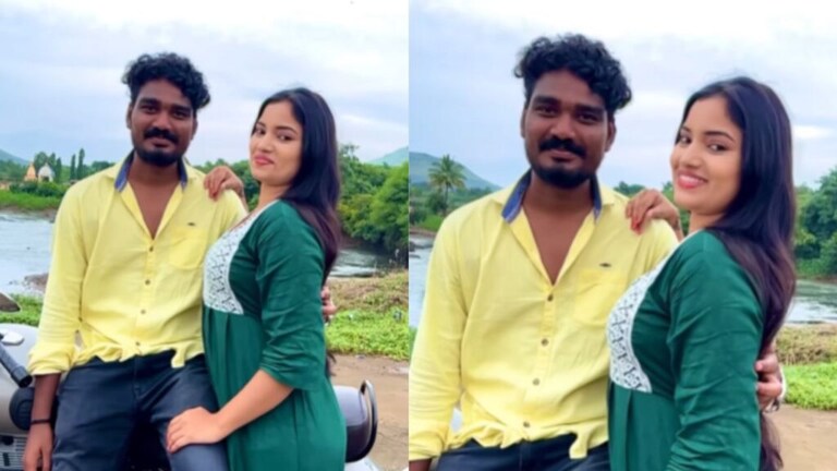 Rajeshwari Kharat : अखेर ‘जब्या’ला काळी चिमणी घावली! ‘शालू’सोबत नात्यात असल्याची चर्चा rajeshwari kharat share video with somnath awaghade shalu jhabya relationship fandry actor actress