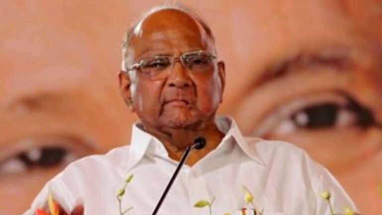 Sharad Pawar: ‘…ते सगळं दुखणं दूर करणार’, पवारांनी पुन्हा ठणकावून सांगितलं Sharad Pawar criticism of the opposition he assured the workers that he will remove all the pain