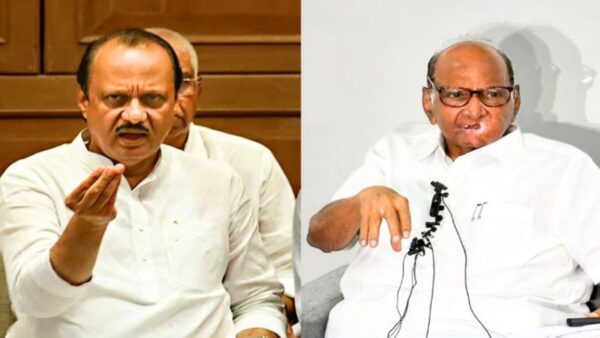 ajit pawar big revelation about sharad pawar resignation yb center karjat ncp crisis