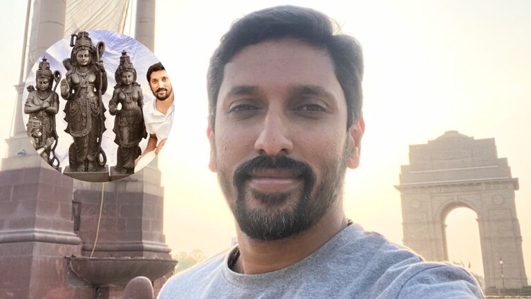 Ayodhya Ram Mandir: रामाची मूर्ती घडवणारा अरूण योगीराज प्रचंड चर्चेत, नेमका आहे तरी कोण? idol of Ram Lala in Ayodhya Ram temple was made by Arun Yogiraj of Mysore.