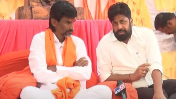 bacchu kadu meet manoj jarange patil antarwali agitation maratha reservation eknath shinde maratha mumbai protest