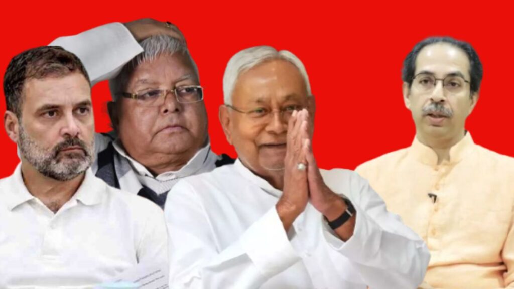 bihar political crisis vs bjp strategy nitish kumar lalu prasad yadav tejashwi yadav jdu vs rjd 10 congress mls separate group