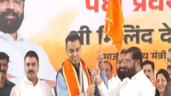 eknath shinde warn opposition leader maha vikas aghadi milind deora join shivsena shinde