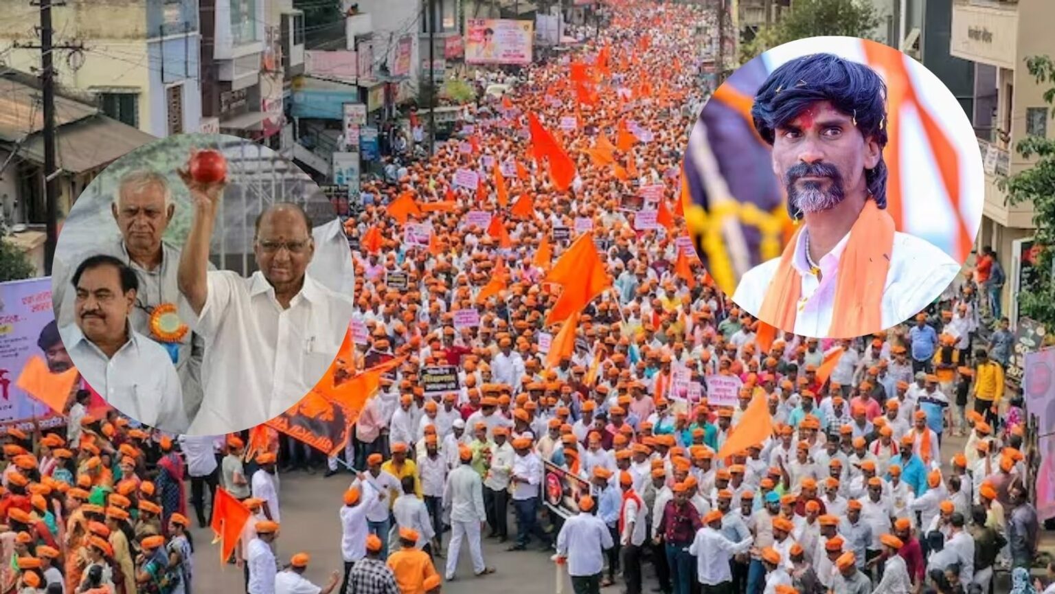 NCP MLA Eknath Khadse criticized the state government for not having the mentality of giving reservation to the Maratha community