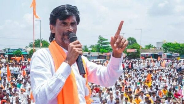 manoj jarange made a new move by saying that even if gr is given regarding maratha reservation we will go to azad maidan