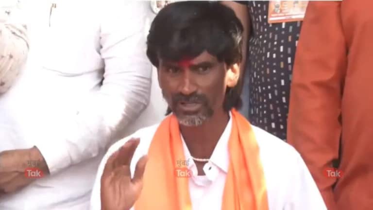 Maratha Reservation : जरांगेंनी सरकारचा आदेश धुडकावला, भगवं वादळ मुंबईच्या दिशेने manoj jarange continue rally mumbai maratha reservation shinde goverment delegation meet