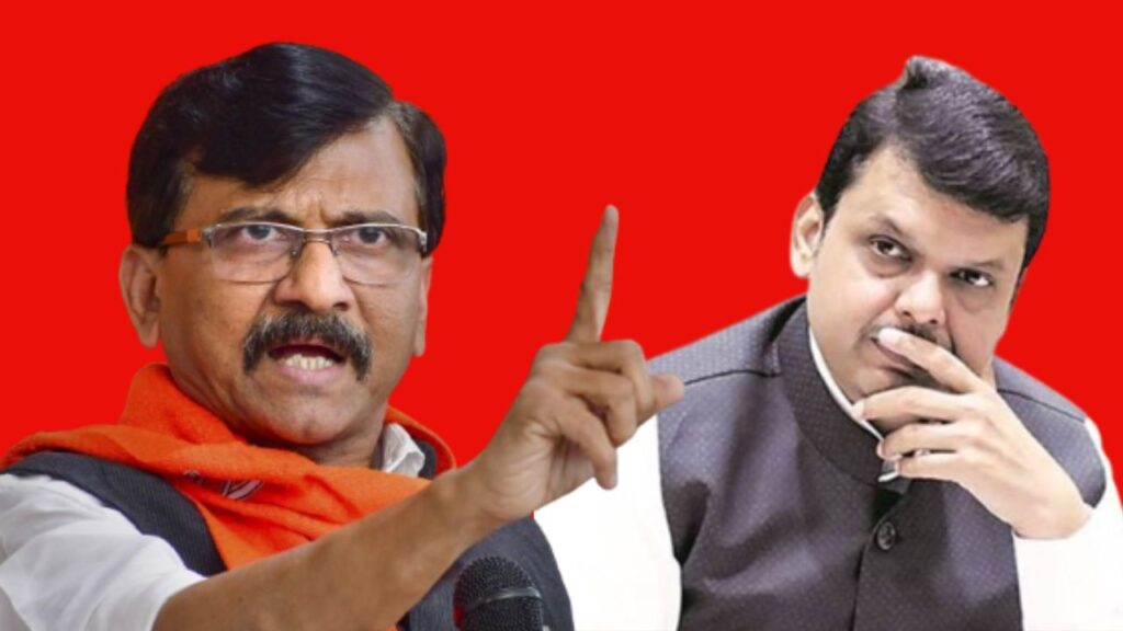 sanjay raut criticize devendra fadnavis sandeep raut ed notice khichadi scam bmc maharashtra politics