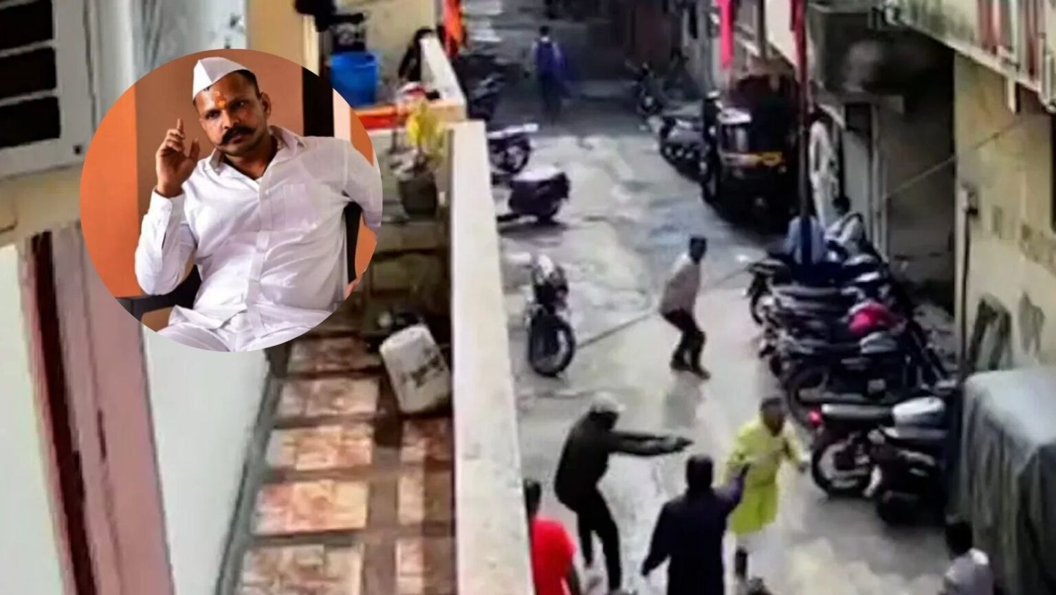 CCTV footage of the notorious gangster Sharad Mohol thrilling murder has surfaced and two lawyers are also involved