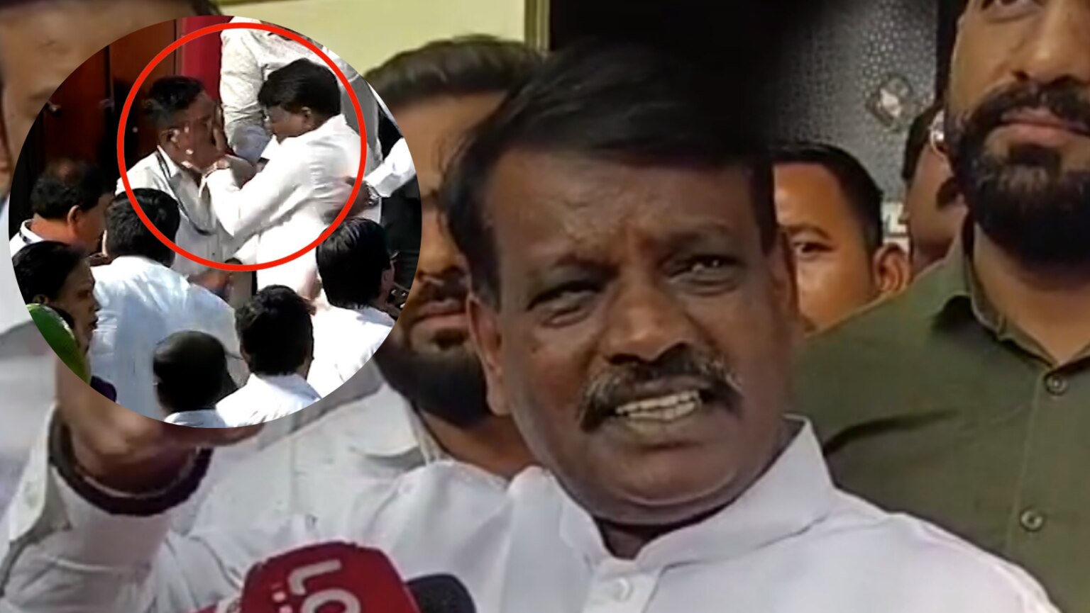 bjp mla sunil kamble arrogent statement after slapped to policeman in pune