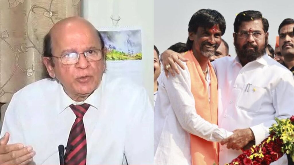manoj jarange patil maratha reservation constitutional expert ulhas bapat cm eknath shinde decision
