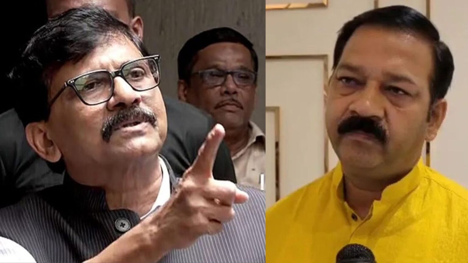 Sanjay Raut On BJP MLA Ganpat Gaikwad Shooting Case criticize CM Eknath Shinde Devendra Fadnavis