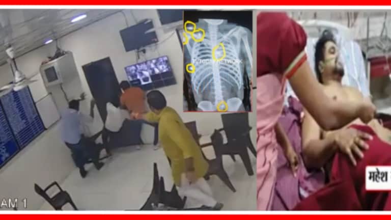 Ganpat Gaikwad : भाजप आमदाराने महेश गायकवाडांना कुठे कुठे मारल्या गोळ्या? Photo BJP MLA ganpat gaikwad has been arrested for shooting and injuring mahesh gaikwad, a leader of Chief Minister Eknath Shinde-led Shiv Sena over a land dispute in Thane district of Maharashtra.