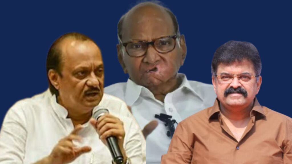 ajit pawar disclosure on sharad pawar statement baramati rally jitendra awhad maharashtra politics