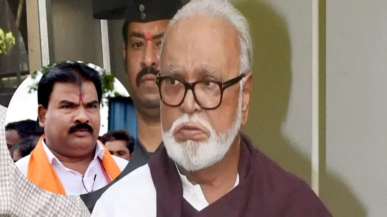 Maratha Reservation: ‘भुजबळांच्या कंबरेत लाथा घालून…’ शिंदेंच्या आमदाराची जीभ घसरली! MLA Sanjay Gaikwad criticizes Chhagan Bhujbal for opposing reservation of Maratha community