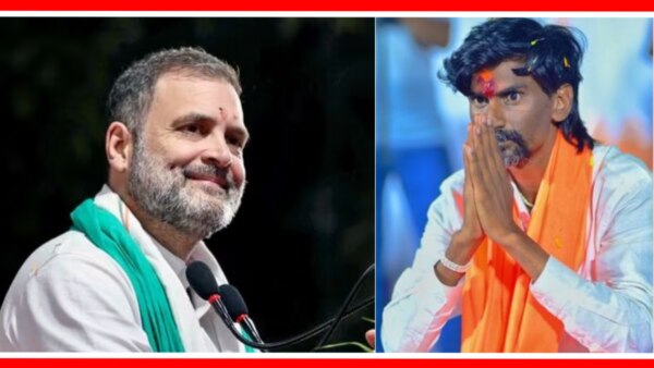 Manoj Jarange greetings to Rahul gandhi over reservation qouta