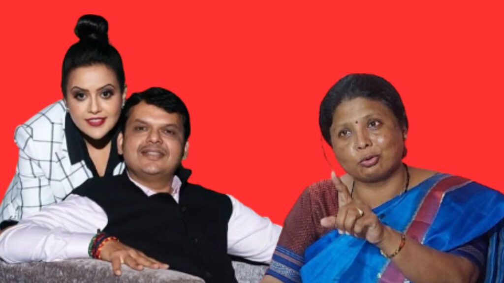 sushma andhare criticize devendra fadnavis on ganpat gaikwad firing case and shrikant shinde viral photo maharashtra politics