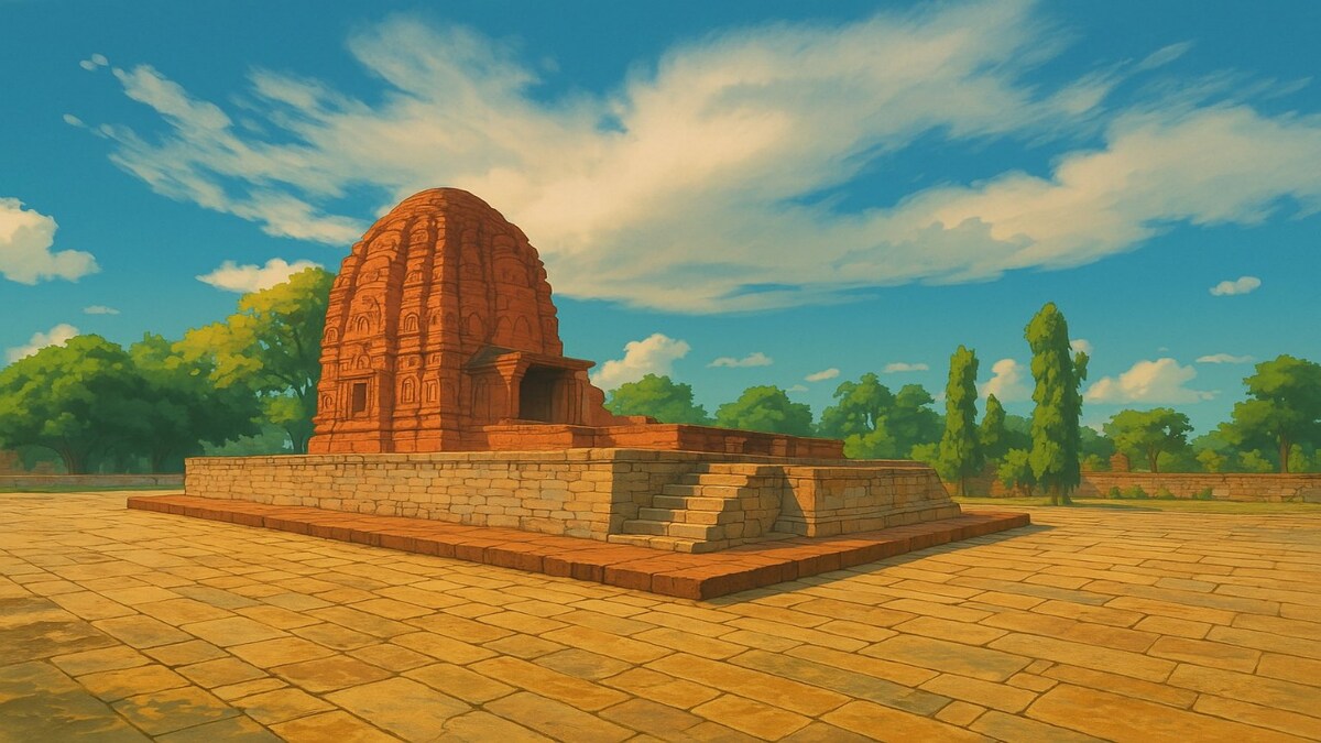 मंडवा महल की घिबली तस्वीर मंडवा महल की घिबली तस्वीर