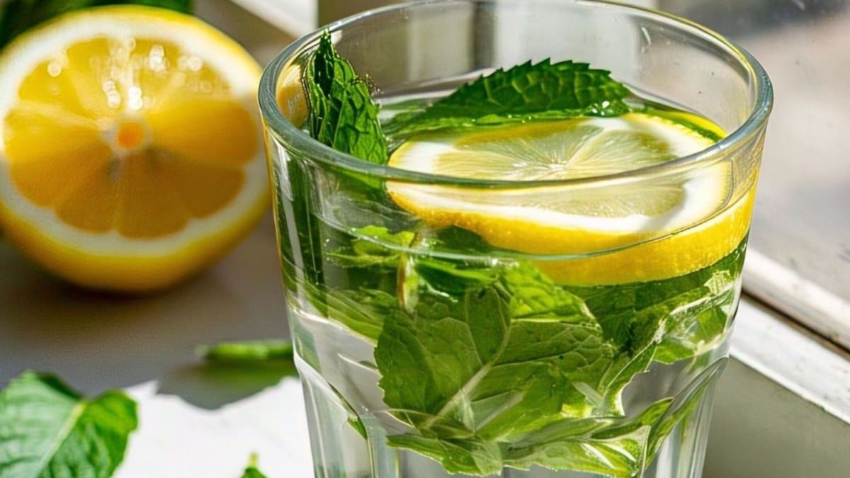 पुदीने का पानी पुदीने का पानी