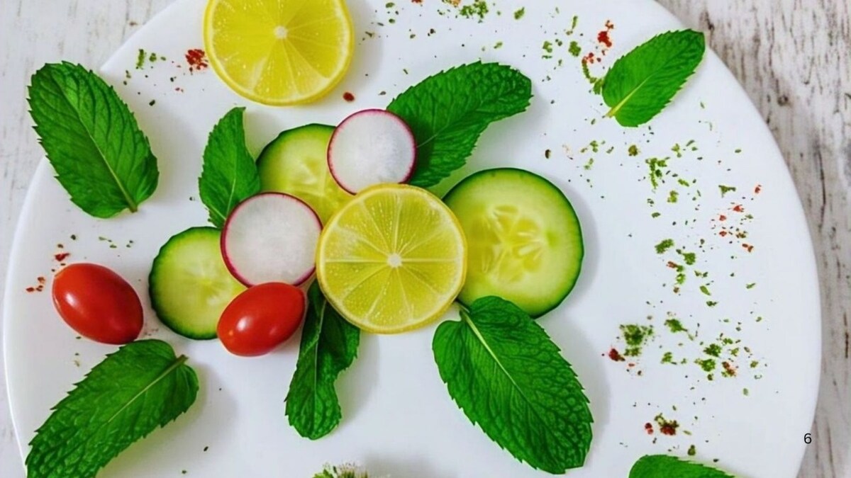 पुदीने का सलाद पुदीने का सलाद