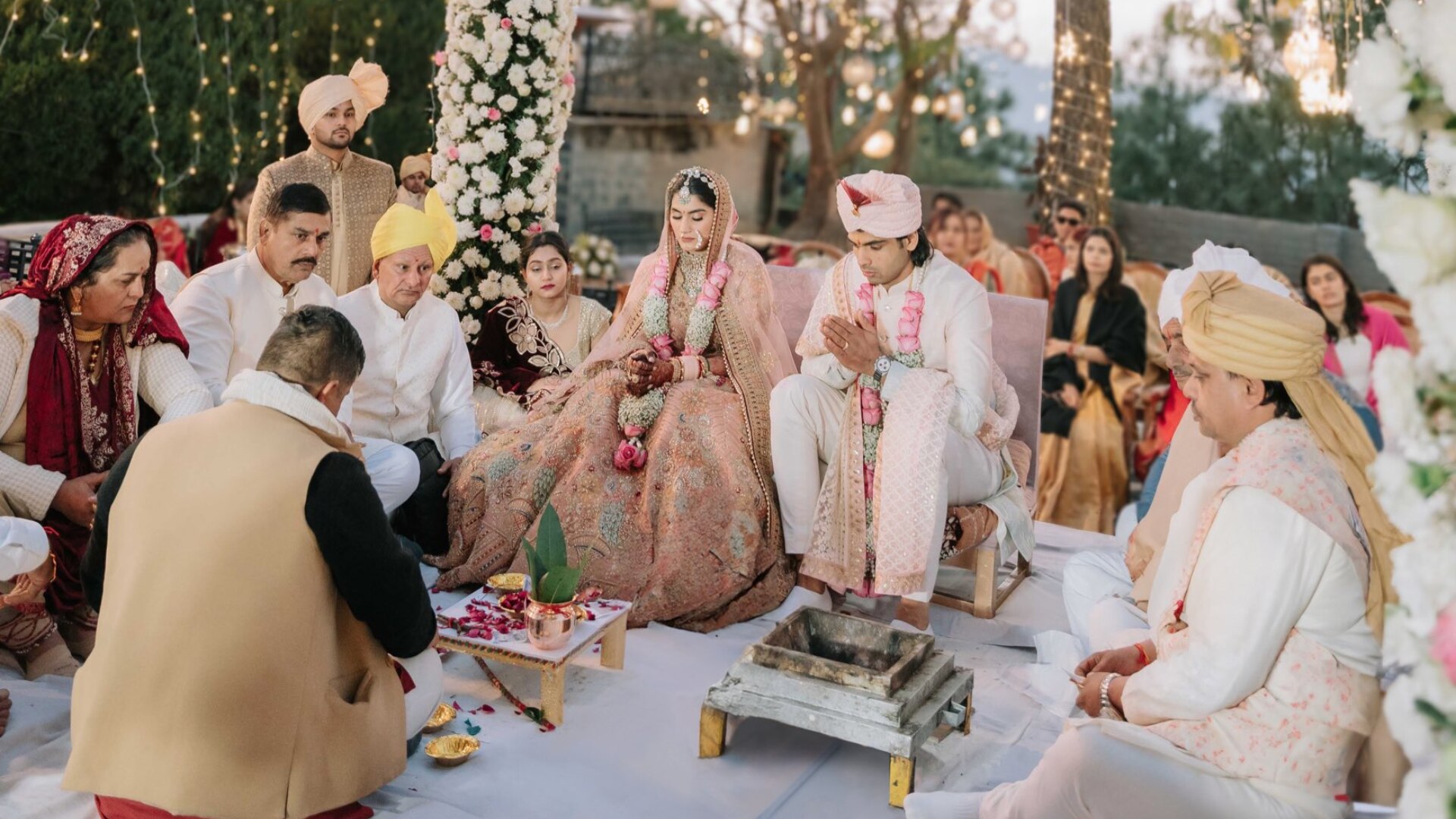 Neeraj Chopra-Himani Mor