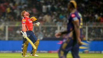Jonny Bairstow, Andre Russell Jonny Bairstow, Andre Russell