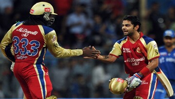 Virat Kohli, Chris Gayle Virat Kohli, Chris Gayle