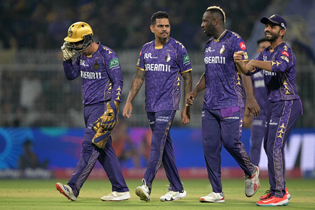 Rahane, Narine, Russell, De Kock Rahane, Narine, Russell, De Kock