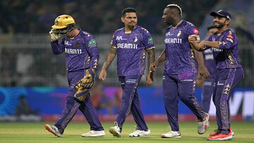 Rahane, Narine, Russell, De Kock Rahane, Narine, Russell, De Kock